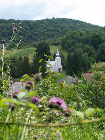 Фото номера Дом с 4 спальнями Дома для отпуска EcoLodge г. Novoselitsa 68